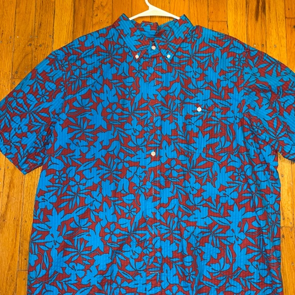 Lands end sea sucker button down - Picture 3 of 4